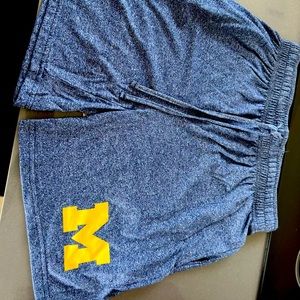 Michigan men’s drawstring shorts- Brand New, Never been worn.
